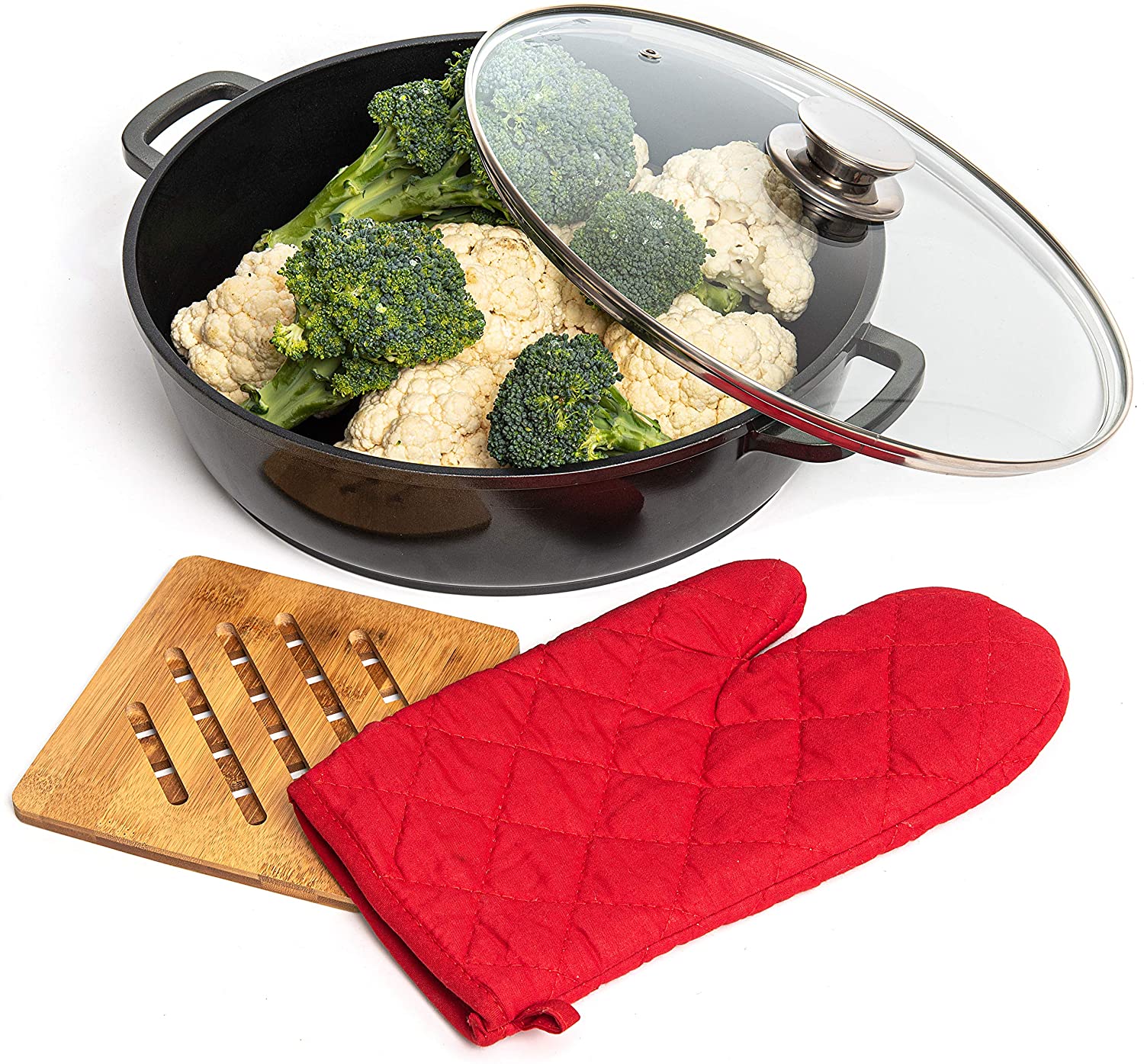 Moss & Stone Die Casting Aluminum Non-Stick Cookware Set